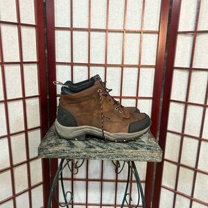 Ariat Terrain Waterproof Leather Equestrian Horse Rider Work Barn Boot. Clean!